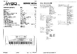 Service manual Roland JW-50 ― Manual-Shop.ru