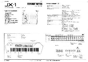 Сервисная инструкция Roland JX-1 ― Manual-Shop.ru