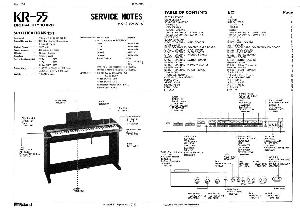 Service manual Roland KR-55 ― Manual-Shop.ru