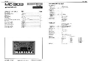 Сервисная инструкция Roland MC-303 ― Manual-Shop.ru