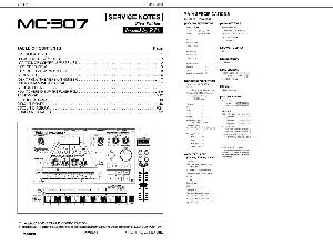 Сервисная инструкция Roland MC-307 ― Manual-Shop.ru