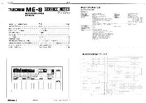 Сервисная инструкция Roland ME-8 ― Manual-Shop.ru