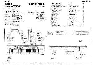 Сервисная инструкция Roland MODEL-760 ― Manual-Shop.ru
