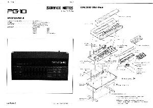 Service manual Roland PG-10 ― Manual-Shop.ru