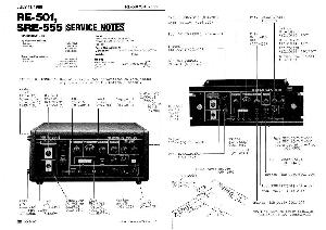 Сервисная инструкция Roland RE-501, SRE-555 ― Manual-Shop.ru