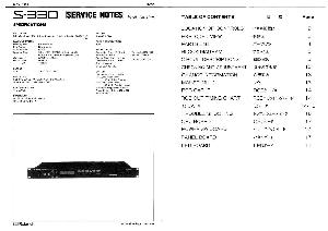 Сервисная инструкция Roland S-330 ― Manual-Shop.ru