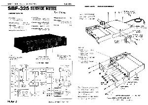 Сервисная инструкция Roland SBF-325 ― Manual-Shop.ru