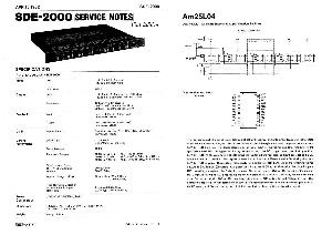 Сервисная инструкция Roland SDE-2000 ― Manual-Shop.ru