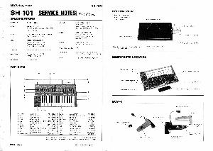 Сервисная инструкция Roland SH-101 ― Manual-Shop.ru