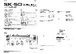 Service manual Roland SK-50, 50IV
