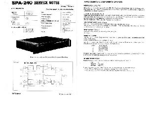 Service manual Roland SPA-240 ― Manual-Shop.ru