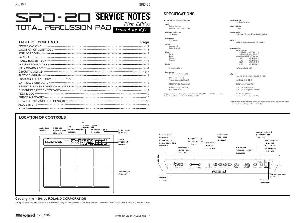 Сервисная инструкция Roland SPD-20 ― Manual-Shop.ru