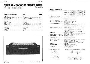 Сервисная инструкция Roland SRA-5000 ― Manual-Shop.ru