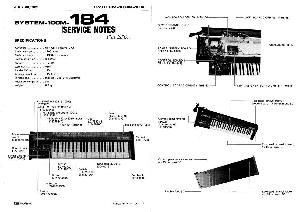 Сервисная инструкция Roland SYSTEM-100M-184 ― Manual-Shop.ru