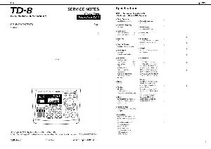 Service manual Roland TD-8 ― Manual-Shop.ru