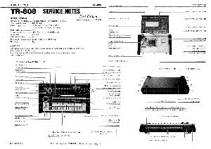 Сервисная инструкция Roland TR-808 ― Manual-Shop.ru