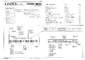 Service manual Roland U-20 ― Manual-Shop.ru