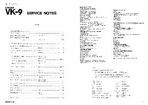 Service manual Roland VK-9 ― Manual-Shop.ru
