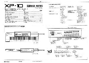 Сервисная инструкция Roland XP-10 ― Manual-Shop.ru