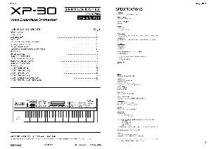 Сервисная инструкция Roland XP-30 ― Manual-Shop.ru
