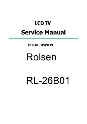 Сервисная инструкция Rolsen RL-26B01, MST9E19 ― Manual-Shop.ru