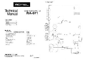 Сервисная инструкция Rotel RA-971 ― Manual-Shop.ru