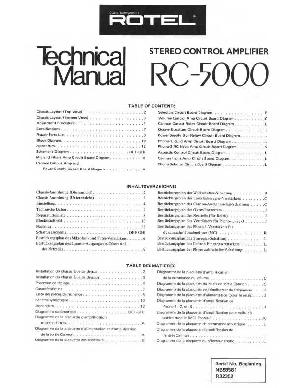 Сервисная инструкция Rotel RC-5000 ― Manual-Shop.ru