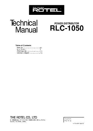 Сервисная инструкция Rotel RLC-1050 ― Manual-Shop.ru