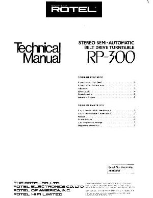 Service manual Rotel RP-300 ― Manual-Shop.ru