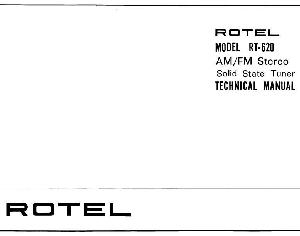Сервисная инструкция Rotel RT-620 ― Manual-Shop.ru