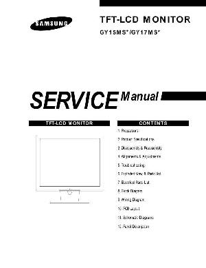 Сервисная инструкция Samsung 173B, GY15MS, GY17MS ― Manual-Shop.ru
