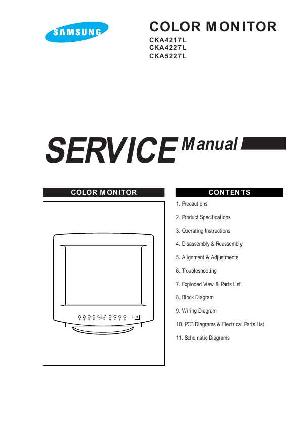Сервисная инструкция Samsung 400B CKA4217 ― Manual-Shop.ru