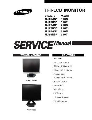 Service manual Samsung 510N/T, 710N/T, 910N/T ― Manual-Shop.ru