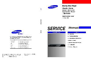 Сервисная инструкция Samsung BD-P2550 ― Manual-Shop.ru