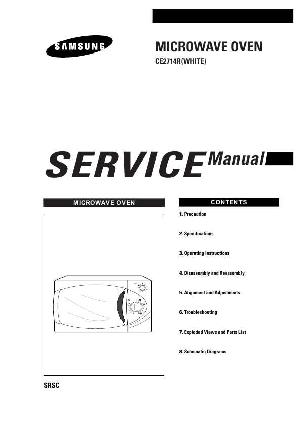 Service manual Samsung CE-2714R ― Manual-Shop.ru
