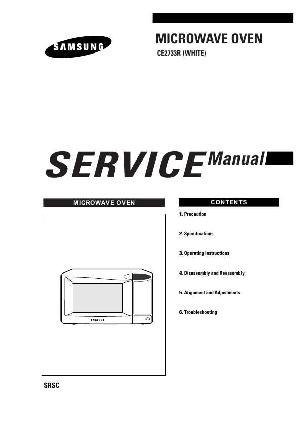 Service manual Samsung CE-2733R ― Manual-Shop.ru