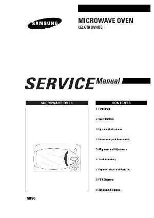 Service manual Samsung CE-2774R ― Manual-Shop.ru