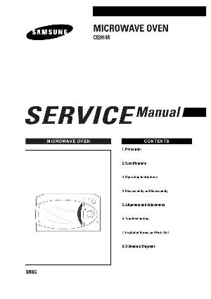 Service manual Samsung CE-2914R ― Manual-Shop.ru