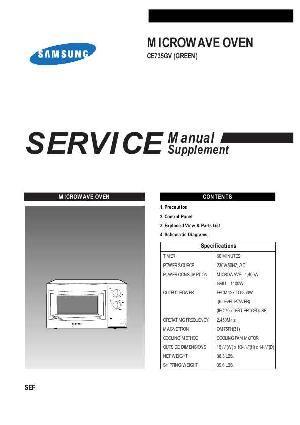 Сервисная инструкция Samsung CE-735GV ― Manual-Shop.ru