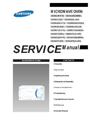 Сервисная инструкция Samsung CE-959GT ― Manual-Shop.ru