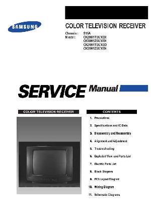 Service manual Samsung CK-20H1T5X, CK-20H1Z5X, CK-21H1T5X, CK-21H1Z5X ― Manual-Shop.ru