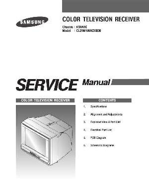 Сервисная инструкция Samsung CL-21M16MN, KS9A ― Manual-Shop.ru