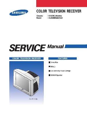 Service manual Samsung CL-25M2MQ K16A(N) ― Manual-Shop.ru