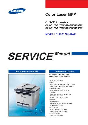 Сервисная инструкция Samsung CLX-3170, CLX-3175FN ― Manual-Shop.ru