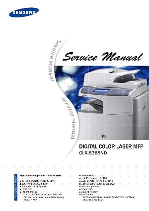 Service manual Samsung CLX-8385ND ― Manual-Shop.ru