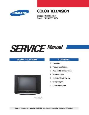 Service manual Samsung CS-21A530FL ― Manual-Shop.ru