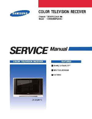 Service manual Samsung CW-29Z408PQX, S63A ― Manual-Shop.ru