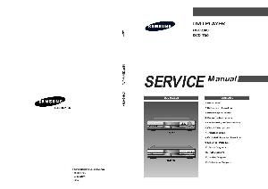 Сервисная инструкция Samsung DVD-909, DVD-709 ― Manual-Shop.ru