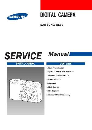 Сервисная инструкция Samsung ES30 ― Manual-Shop.ru