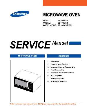 Service manual Samsung GE-109MST ― Manual-Shop.ru